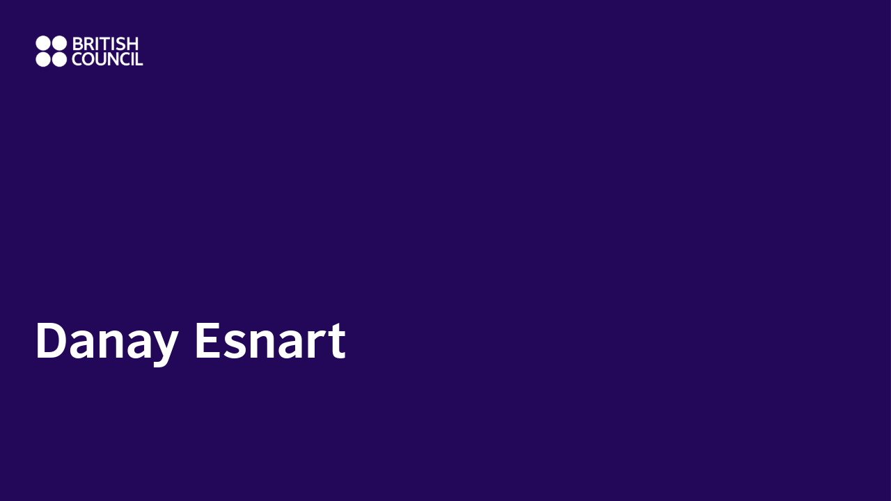 Name of presenter: Danay Esnart